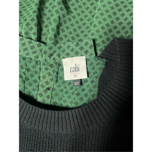 CAbi Long Sleeve Sheer Sweater High Low Tunic - Picture 5 of 5